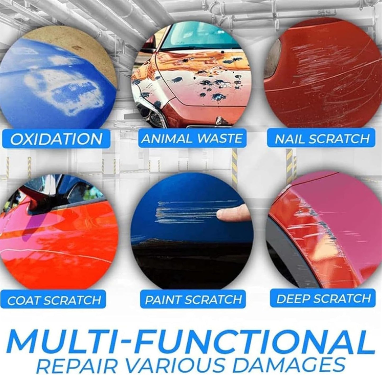 Car Scratch Repair Wax (Pack of 2)